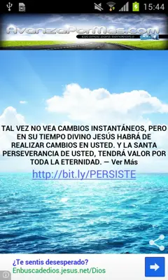 Frases Cristianas de Aliento android App screenshot 0